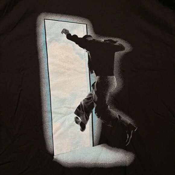 Kid Cudi Free Album Running Out Cover LS Shirt Size L - Picture 2 of 4